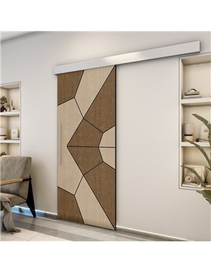 Holzschiebetür Eco-Line - Holz-Mix  Model 2075
