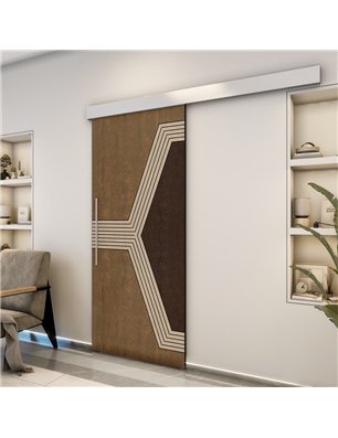 Holzschiebetür Eco-Line - Holz-Mix  Model 2079