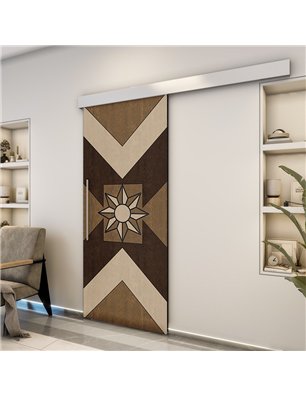 Holzschiebetür Eco-Line - Holz-Mix  Model 2082