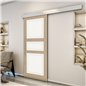 Holzschiebetür Eco-Line - Eiche und Weiss Model 2021 Holzschiebetür Eco-Line - Eiche und Weiss Model 2021