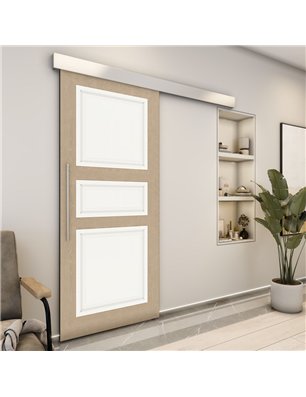 Holzschiebetür Eco-Line - Eiche und Weiss  Model 2021
