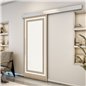 Holzschiebetür Eco-Line - Eiche und Weiss Model 2041 Holzschiebetür Eco-Line - Eiche und Weiss Model 2041
