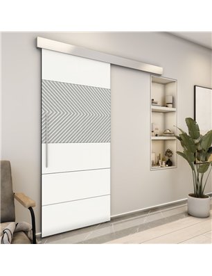 Holzschiebetür Eco-Line - Weiss  Model 2020