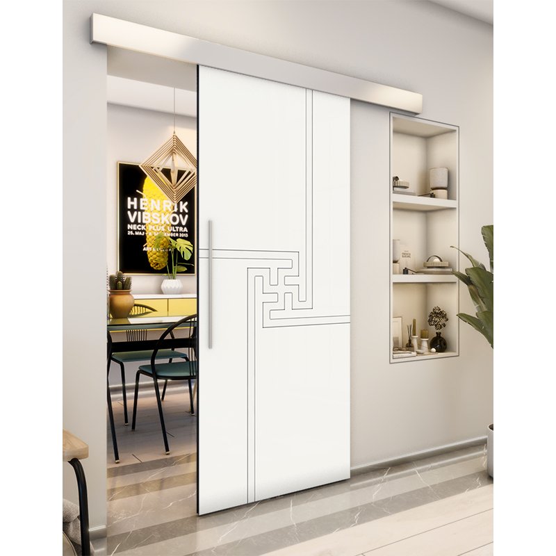 Holzschiebetür Eco-Line - Weiss Model 2071 Holzschiebetür Eco-Line - Weiss Model 2071
