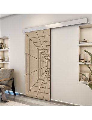 Holzschiebetür Eco-Line - Eiche  Model 2034