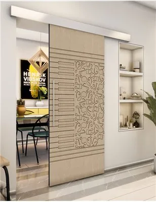 Holzschiebetür Eco-Line - Eiche Model 2061