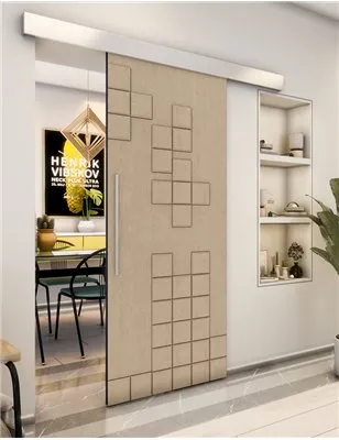 Holzschiebetür Eco-Line - Eiche Model 2081