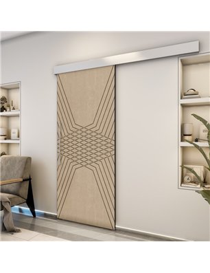 Holzschiebetür Eco-Line - Eiche  Model 2084