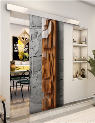 Holzschiebetür Eco-Line - Holzkunst  Model 2076