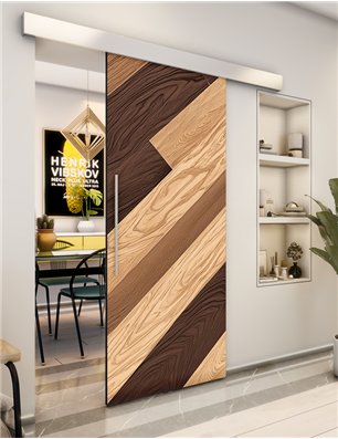 Holzschiebetür Eco-Line - Holzkunst  Model 2098