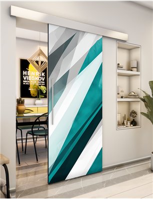 Holzschiebetür Eco-Line - Geometrie  Model 2034