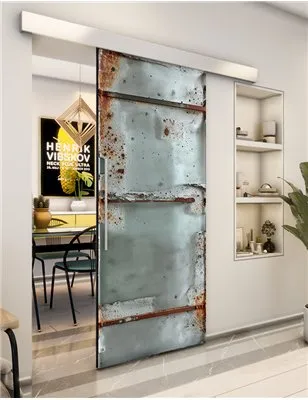 Holzschiebetür Eco-Line - Industrie Model 2009