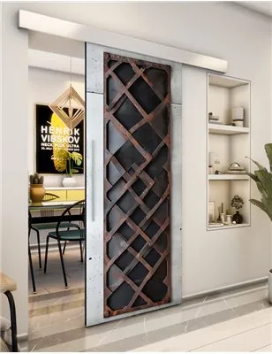 Holzschiebetür Eco-Line - Industrie Model 2023