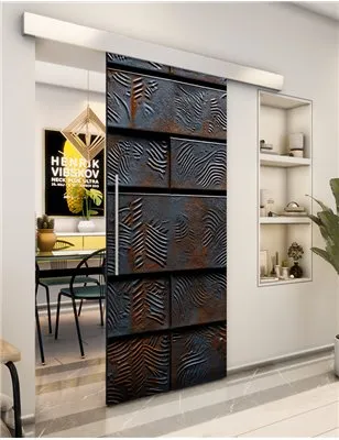 Holzschiebetür Eco-Line - Industrie Model 2034