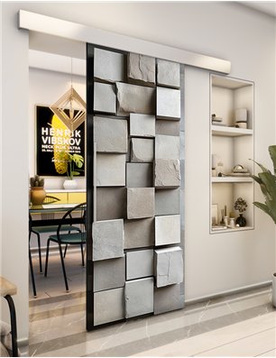 Holzschiebetür Eco-Line - Beton und Stein  Model 2021