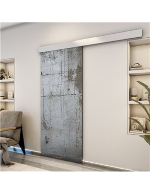 Holzschiebetür Eco-Line - Beton und Stein  Model 2045