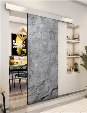 Holzschiebetür Eco-Line - Beton und Stein  Model 2049