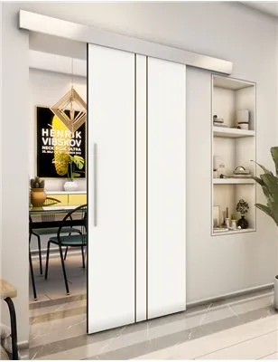 Holzschiebetür Eco-Line - Design-Linien Model 2047