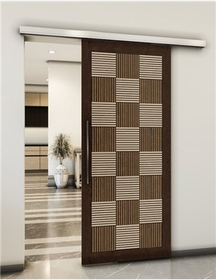 Holzschiebetür Slim-Line - Holz-Mix  Model 2015