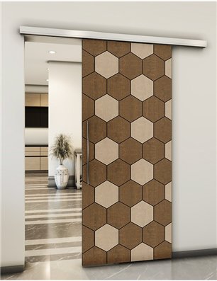 Holzschiebetür Slim-Line - Holz-Mix  Model 2018