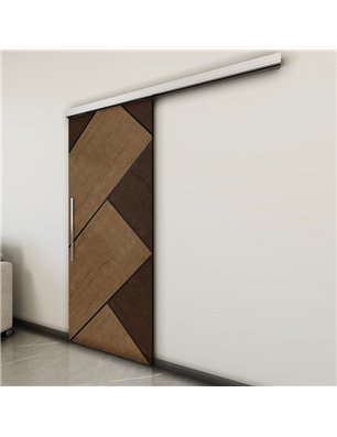Holzschiebetür Slim-Line - Holz-Mix  Model 2026