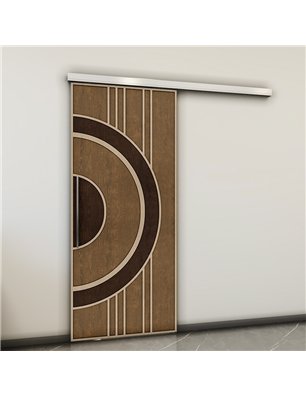 Holzschiebetür Slim-Line - Holz-Mix  Model 2035