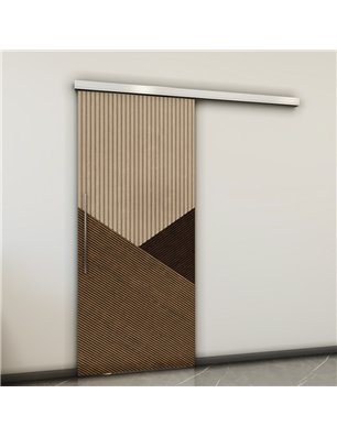 Holzschiebetür Slim-Line - Holz-Mix  Model 2044