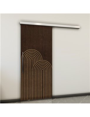Holzschiebetür Slim-Line - Holz-Mix  Model 2057