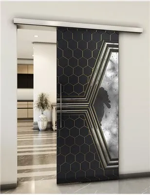 Holzschiebetür Slim-Line - Holz-Mix Model 2080