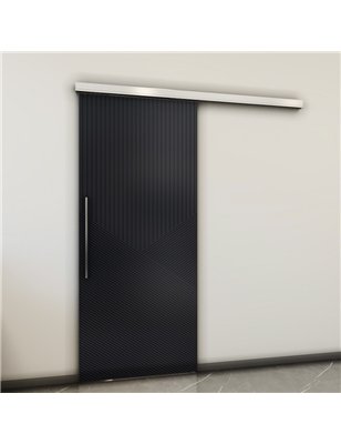 Holzschiebetür Slim-Line - Schwarz  Model 2044