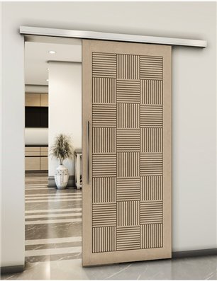 Holzschiebetür Slim-Line - Eiche  Model 2015