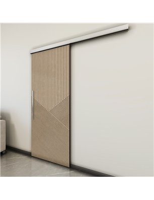 Holzschiebetür Slim-Line - Eiche  Model 2044