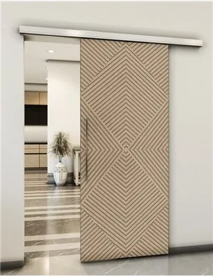 Holzschiebetür Slim-Line - Eiche Model 2054