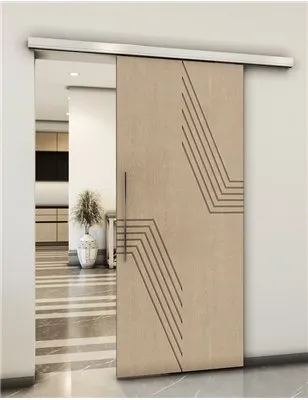 Holzschiebetür Slim-Line - Eiche Model 2060