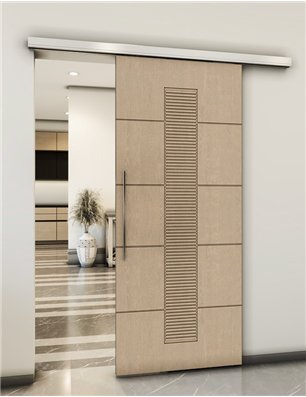 Holzschiebetür Slim-Line - Eiche  Model 2067