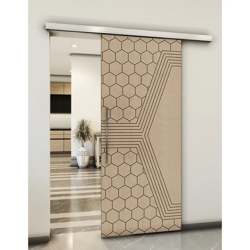 Holzschiebetür Slim-Line - Eiche Model 2080