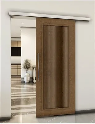 Holzschiebetür Slim-Line - Nussbaum Model 2005