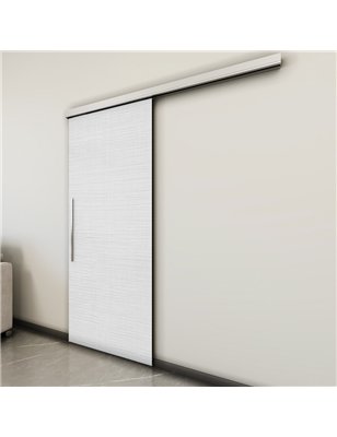 Holzschiebetür Slim-Line - Weiss 3D  Model 2004