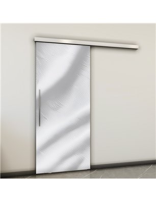 Holzschiebetür Slim-Line - Weiss 3D  Model 2025