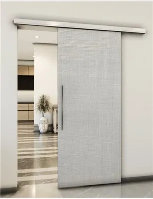 Holzschiebetür Slim-Line - Weiss 3D Model 2028