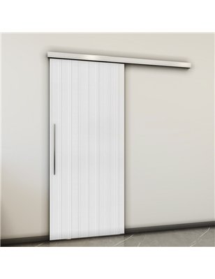 Holzschiebetür Slim-Line - Weiss 3D  Model 2041