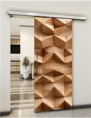 Holzschiebetür Slim-Line - Holzkunst  Model 2007