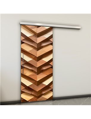 Holzschiebetür Slim-Line - Holzkunst  Model 2010