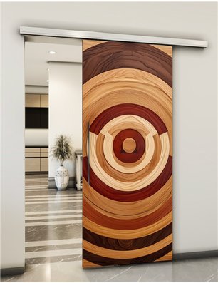 Holzschiebetür Slim-Line - Holzkunst  Model 2056