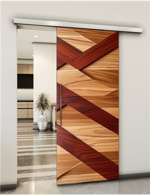Holzschiebetür Slim-Line - Holzkunst  Model 2060