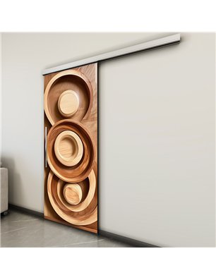 Holzschiebetür Slim-Line - Holzkunst  Model 2070