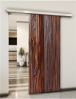 Holzschiebetür Slim-Line - Holzkunst  Model 2099