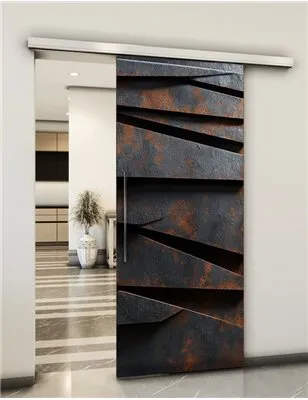 Holzschiebetür Slim-Line - Industrie Model 2037