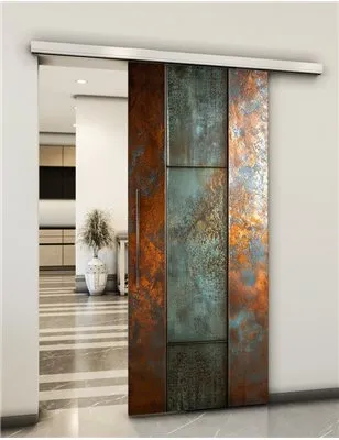 Holzschiebetür Slim-Line - Industrie Model 2058