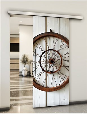 Holzschiebetür Slim-Line - Vintage  Model 2037
